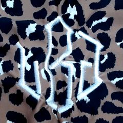 BLOOPER SWIM: Monogrammed Ruched Tankini