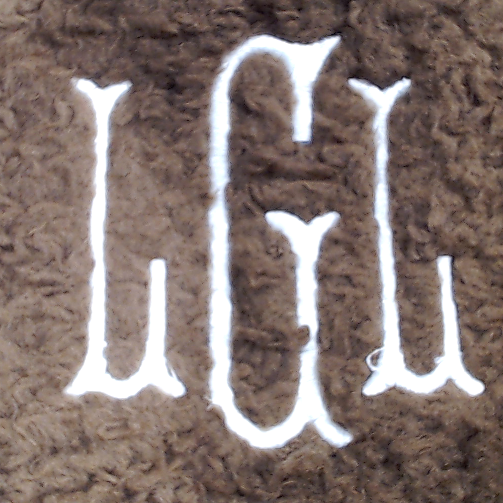 BLOOPER CLOTHING: Monogrammed Sherpa Pullover