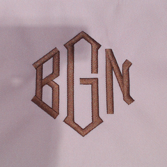 BLOOPER BAG: Monogrammed Weekend Bag