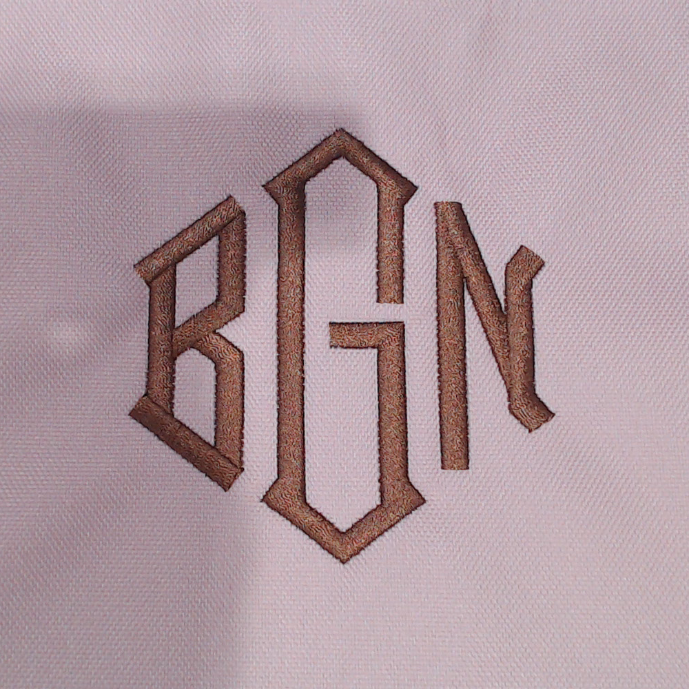 BLOOPER BAG: Monogrammed Weekend Bag