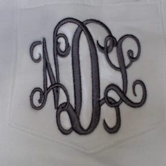 BLOOPER CLOTHING: Monogrammed Crewneck Sweatshirt