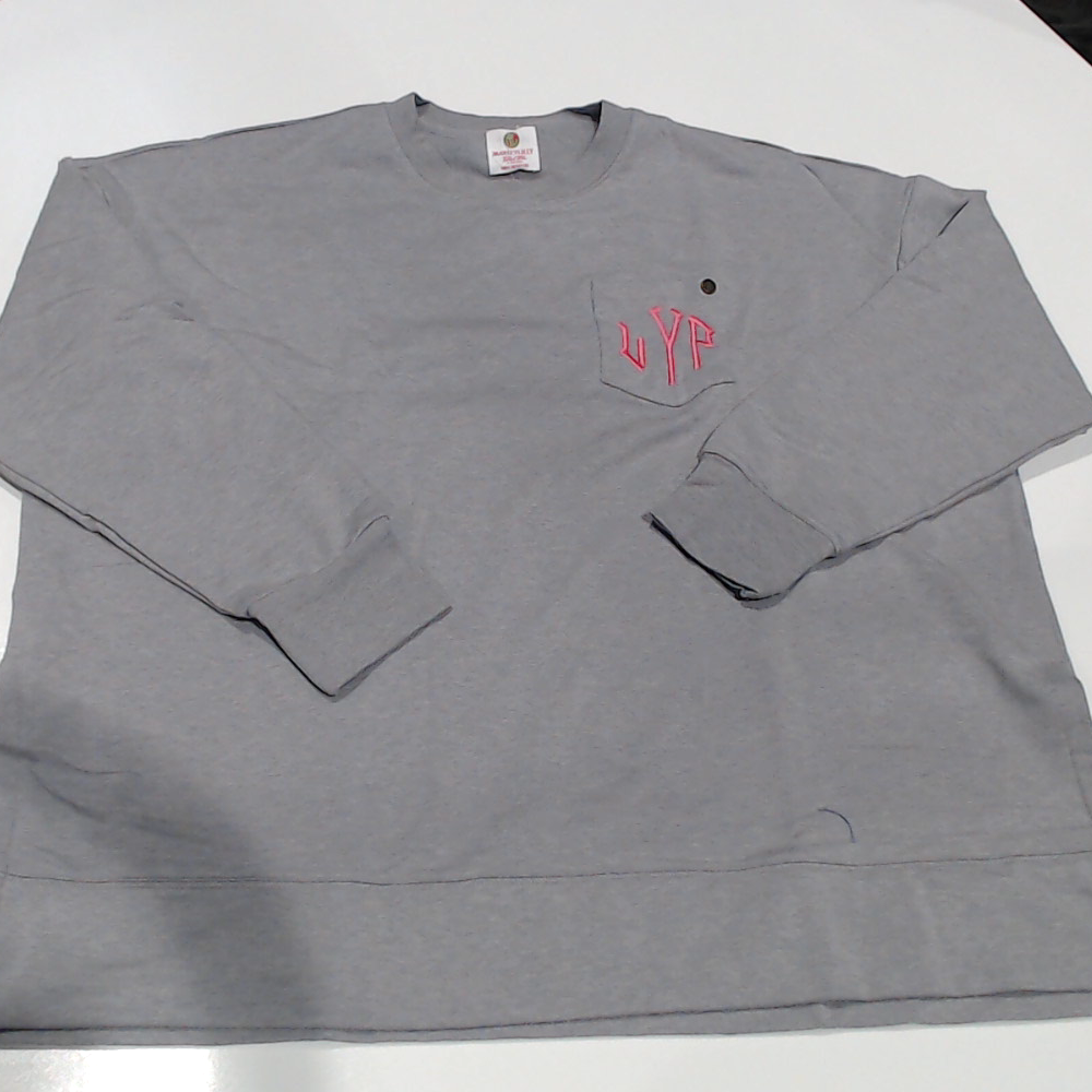 BLOOPER CLOTHING: Monogrammed Crewneck Sweatshirt
