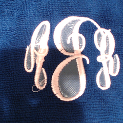 BLOOPER ACCESSORY: Monogrammed Towel Wrap