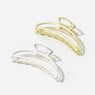Hair Clip Set | Metallic Gold and Silver