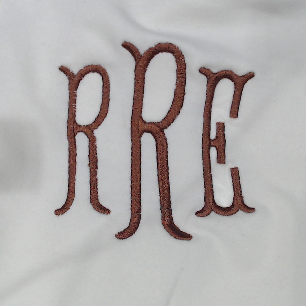 BLOOPER CLOTHING: Monogrammed Waffle Knit Pullover