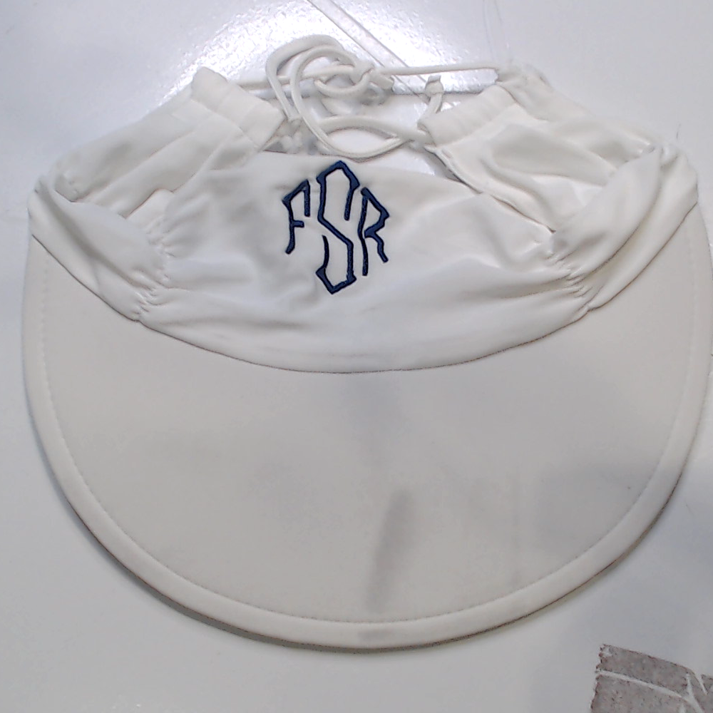 BLOOPER SWIM: Monogrammed Swim Visor