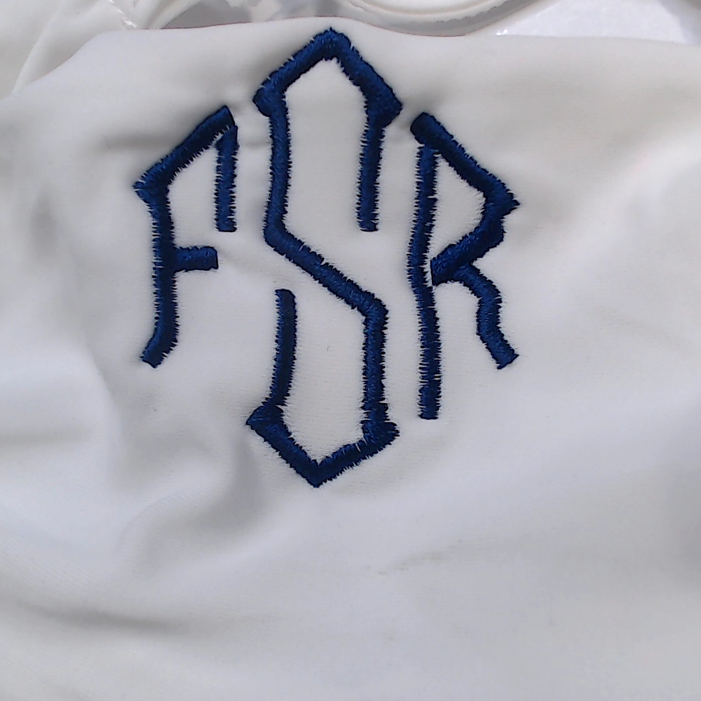 BLOOPER SWIM: Monogrammed Swim Visor