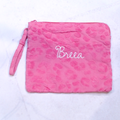 BLOOPER BAG: Monogrammed Terry Wristlet