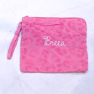 BLOOPER BAG: Monogrammed Terry Wristlet