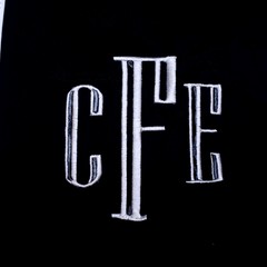 BLOOPER CLOTHING: Monogrammed Quarter Zip Dress