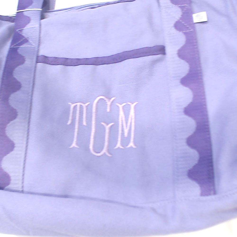 BLOOPER BAG: Monogrammed Anywhere Tote Bag