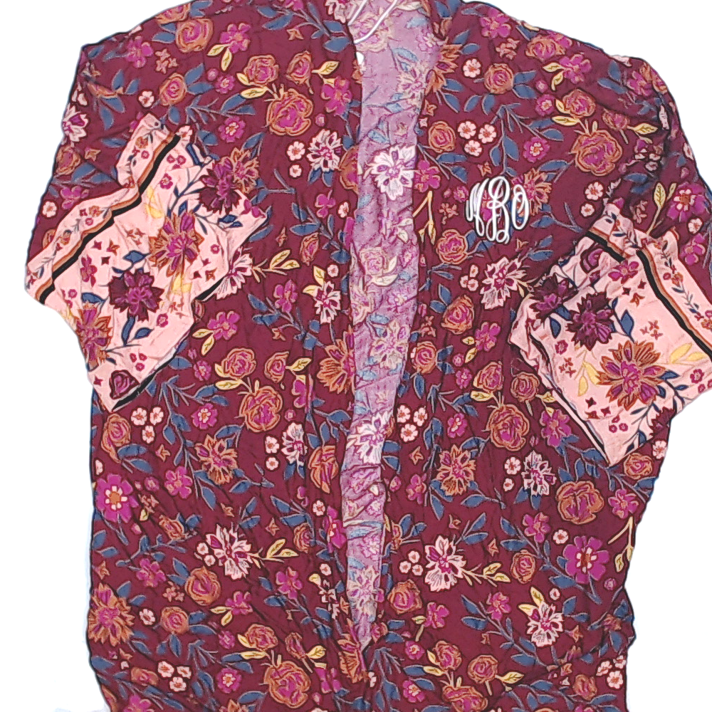 BLOOPER CLOTHING: Monogrammed Duster