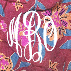 BLOOPER CLOTHING: Monogrammed Duster