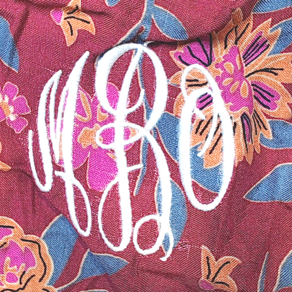BLOOPER CLOTHING: Monogrammed Duster