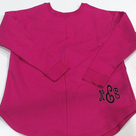 BLOOPER CLOTHING: Monogrammed Open Back Sweatshirt