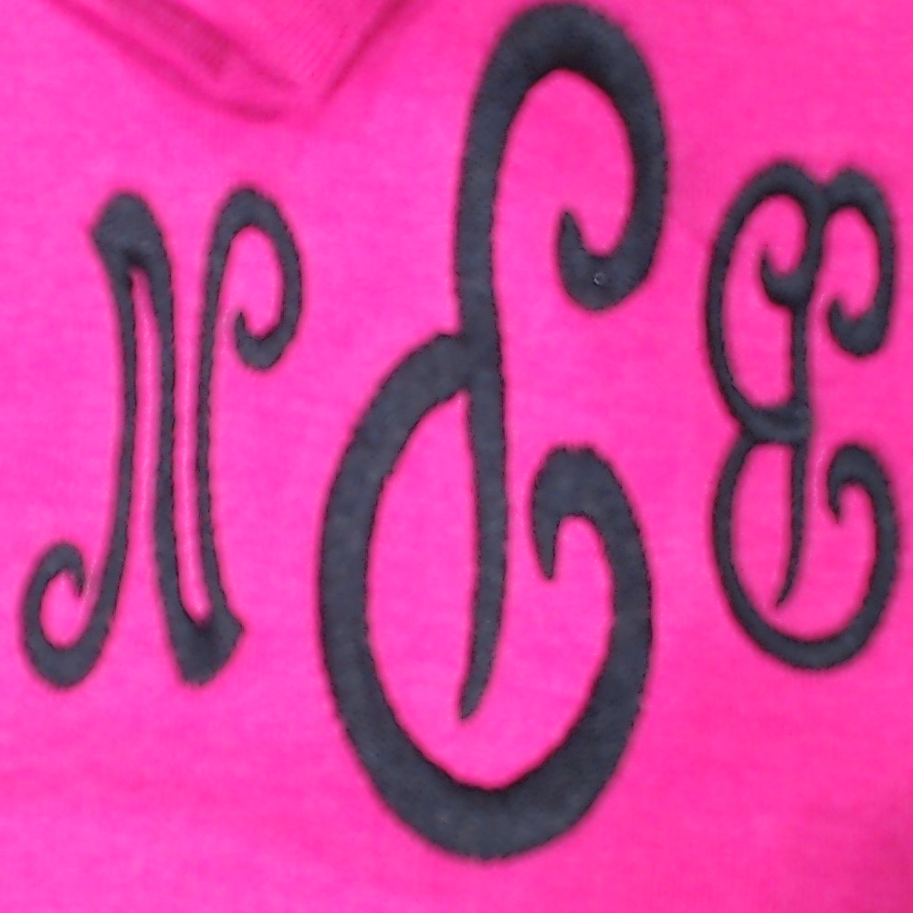 BLOOPER CLOTHING: Monogrammed Open Back Sweatshirt