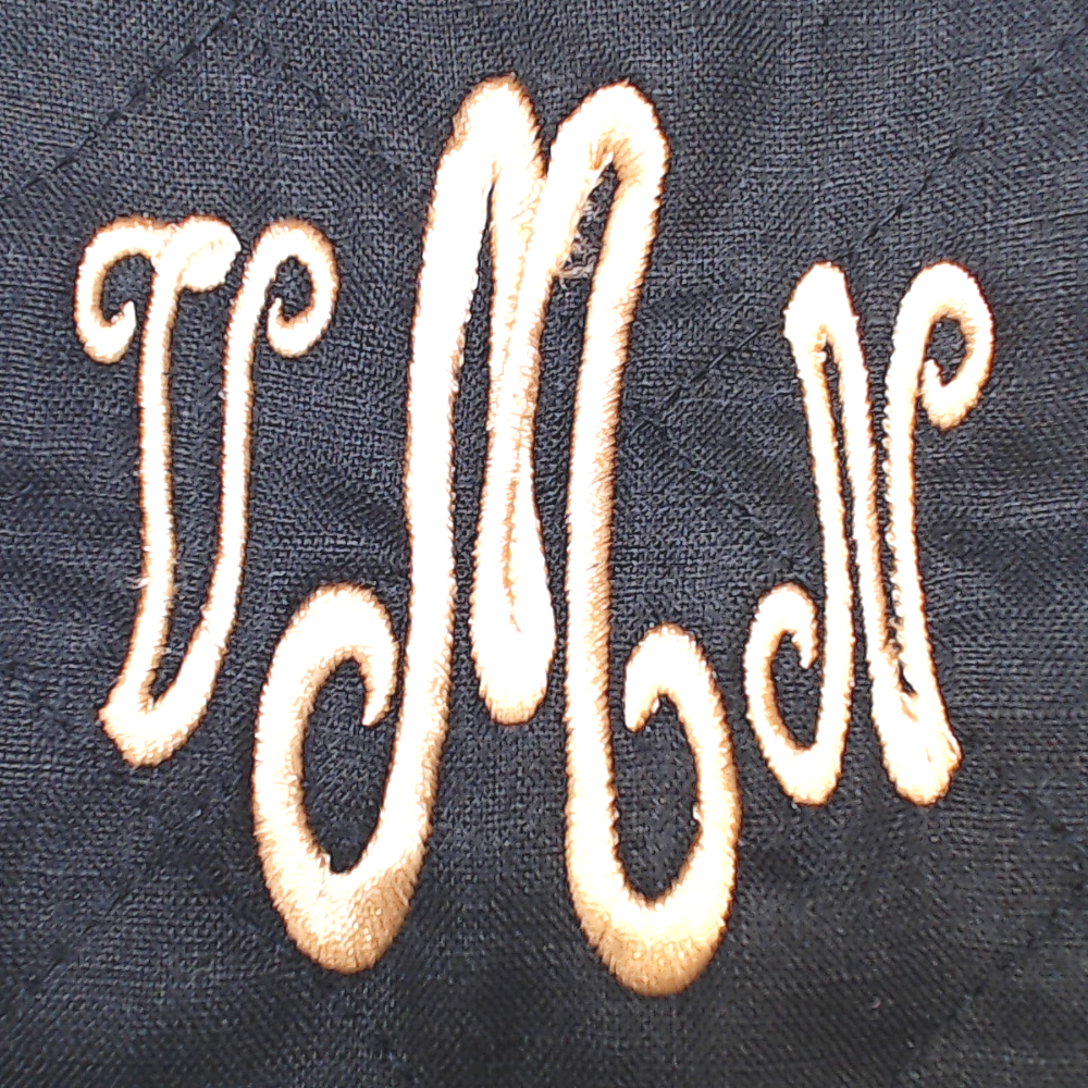 BLOOPER CLOTHING: Monogrammed Reversible Vest