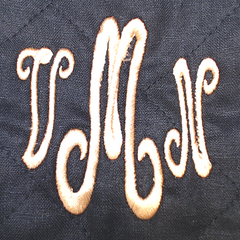 BLOOPER CLOTHING: Monogrammed Reversible Vest