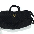 BLOOPER BAG: Monogrammed Diamond Quilted Weekender