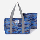 Monogrammed Kids Activity Bag | Navy Camo