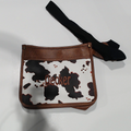 BLOOPER BAG: Monogrammed Saddlebag