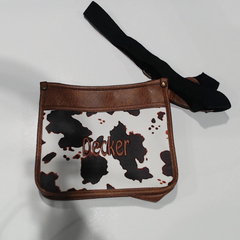 BLOOPER BAG: Monogrammed Saddlebag