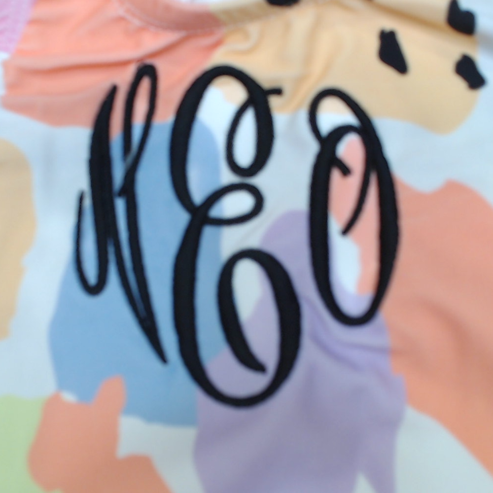 BLOOPER KIDS: Monogrammed Toddler Tutu Bathing Suit