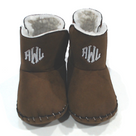 BLOOPER KIDS: Monogrammed Baby Booties