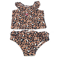 BLOOPER KIDS: Monogrammed Kids Ruffle Tankini