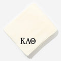 Kappa Alpha Theta Plush Blanket in Ivory