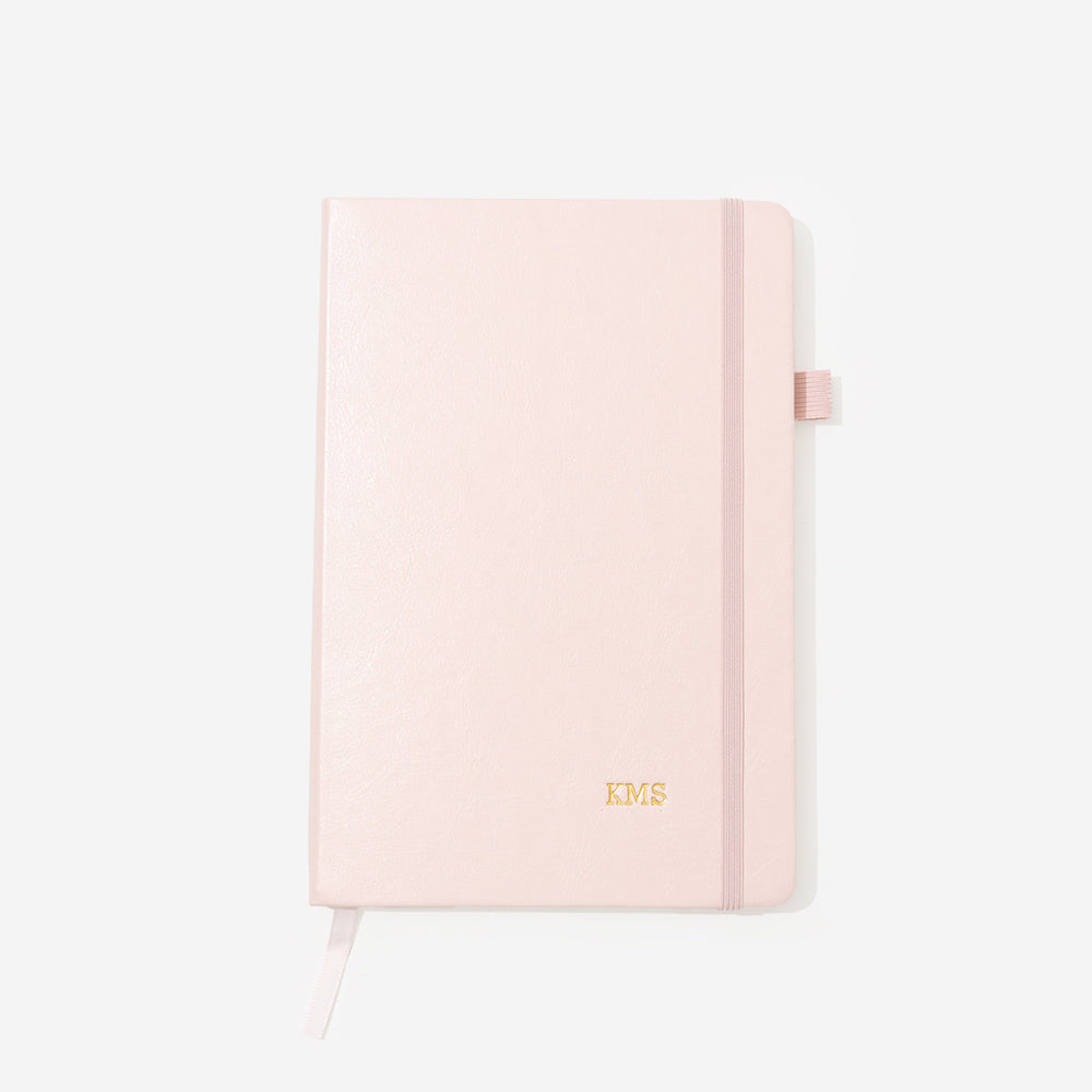 Personalized Notebook in Blush