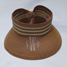 BLOOPER ACCESSORY: Monogrammed Packable Straw Visor