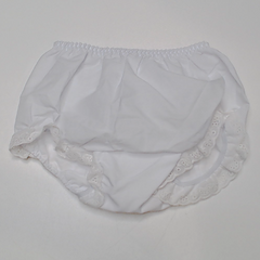 BLOOPER KIDS: Monogrammed White Eyelet Baby Bloomers