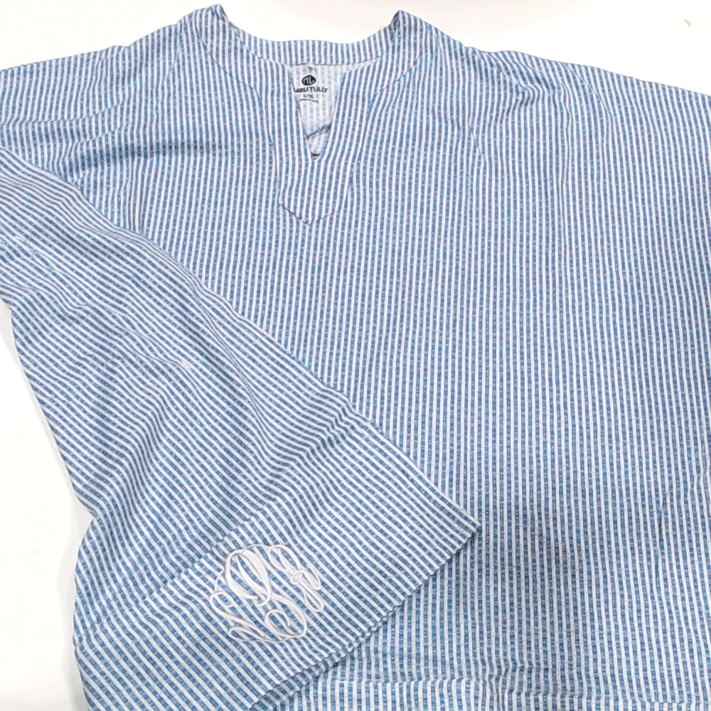 BLOOPER SWIM: Monogrammed Nantucket Cover Up