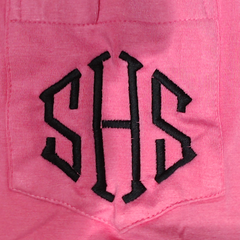 BLOOPER CLOTHING: Monogrammed Sequin Teacher Tee