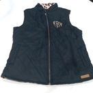 BLOOPER CLOTHING: Monogrammed Reversible Vest