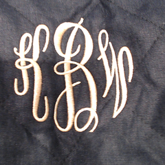 BLOOPER CLOTHING: Monogrammed Reversible Vest
