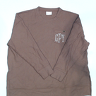 BLOOPER CLOTHING: Monogrammed Waffle Crewneck Sweatshirt