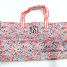 BLOOPER BAG: Monogrammed Weekend Bag