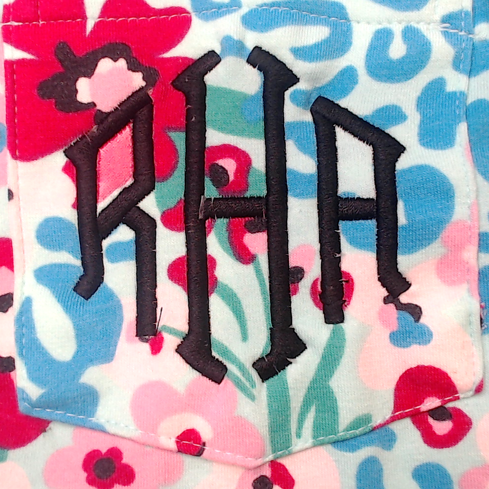 BLOOPER CLOTHING: Monogrammed T-Shirt Dress