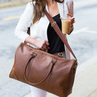 Monogrammed Weekender