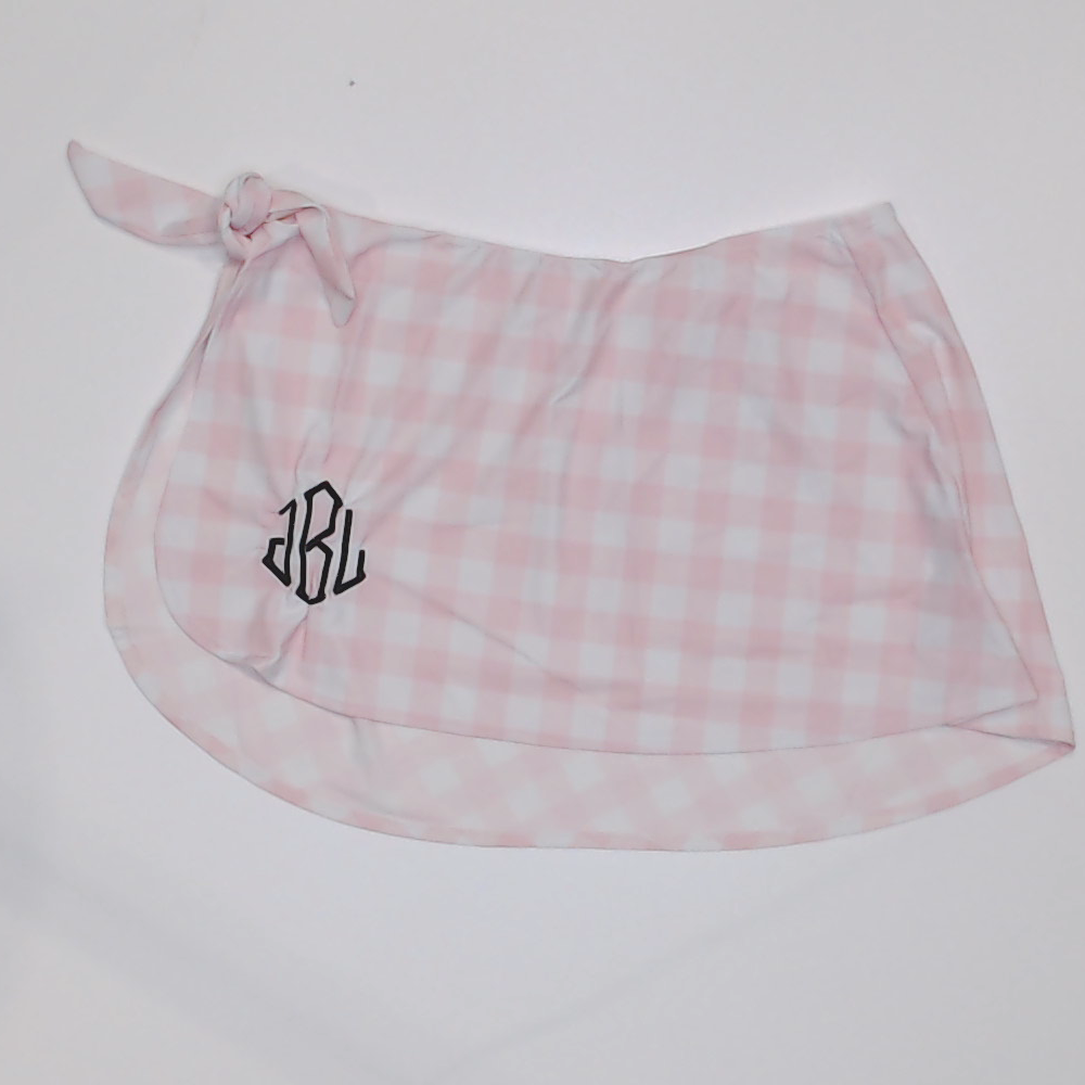 BLOOPER SWIM: Monogrammed Sarong