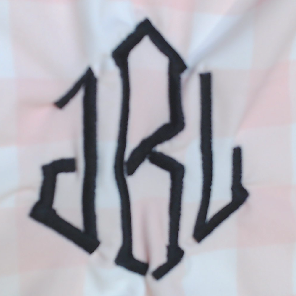 BLOOPER SWIM: Monogrammed Sarong