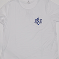 BLOOPER CLOTHING: Monogrammed Scalloped Top
