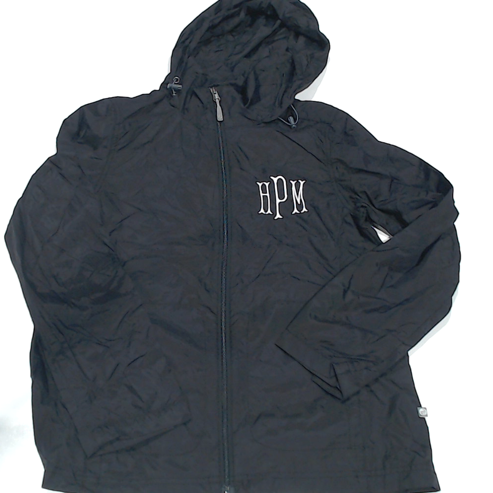 BLOOPER CLOTHING: Monogrammed Lightweight Rain Jacket