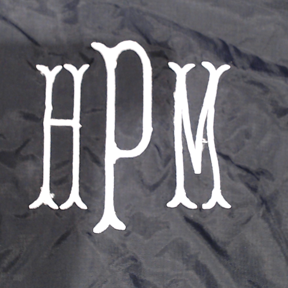 BLOOPER CLOTHING: Monogrammed Lightweight Rain Jacket
