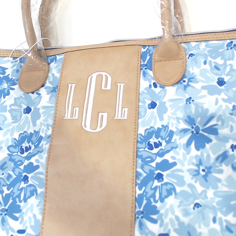 BLOOPER BAG: Monogrammed Charleston Weekender