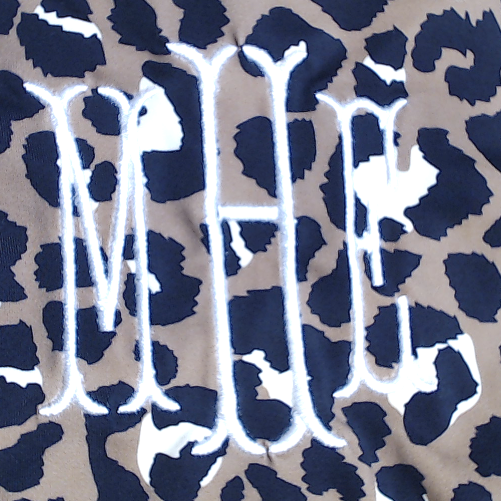 BLOOPER SWIM: Monogrammed Sarong