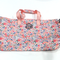 BLOOPER BAG: Monogrammed Weekend Bag