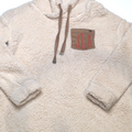 BLOOPER CLOTHING: Monogrammed Sherpa Hoodie